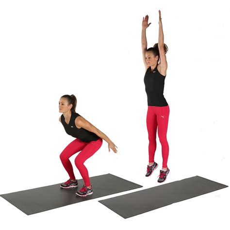 Jan 31, 2023 · Updated: January 31, 2023. 192,406. Jump squats are a high-intensity plyometric exercise that are excellent for building explosive power, conditioning the muscles and joints of the lower body and increasing the height of your vertical jump. 